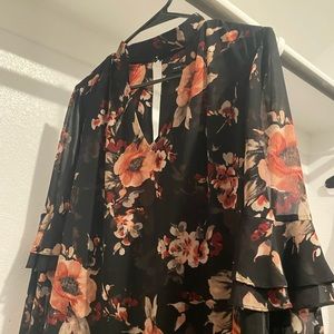 Floral Fun Sleeve Dress
